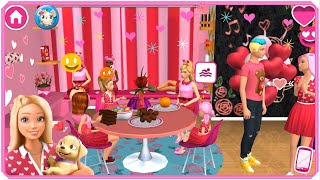 Barbie Dreamhouse Adventures - Cute Valentine's Day Outfit for Barbie & Ken - Simulation Game