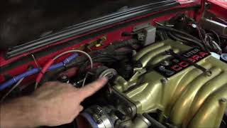 Fox Body Long Tube Header & Motor Mount Install