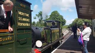 0-6-0T Class A1X W11 'Newport' at  Smallbrook Junction / Isle of Wight Steam Railway - TS Shorts