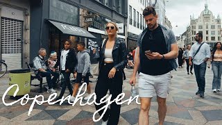 Copenhagen, Denmark 🇩🇰 4k Walking Tour, Tourist Attractions, Downtown Streets July 2022