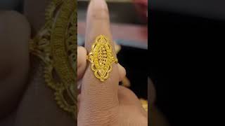 Gold ring new design😁#shortsyoutube #shortvideo #youtubeshorts #goldaccessories