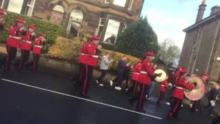 ABOD memorial parade 12/11/2016 Netherton Road Flute Band