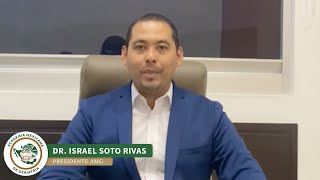 Palabras de bienvenida del Dr. Israel Soto Rivas a los nuevos académicos AMG.