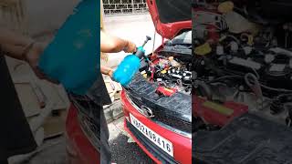 Tata Altroz Dirty Engine Detailing & Dressing # #cardetailing #shorts @supercyberautomotivetravel