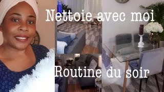 ROUTINE MÉNAGE DU SOIR🧹// MOTIVATION POUR UNE MAISON QUI SENT BON#ideedeco