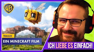 Der neue MINECRAFT Film Trailer (und meine Synchronrolle) - Gronkh Reaction