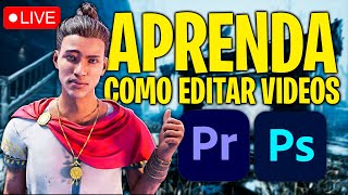 🔴 LIVE - Como Editar Vídeo para o YouTube SEM COMPLICAÇÃO! - como editar videos de jogos - Tutorial