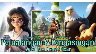 Petualangan dan Pengasingan Rama, Sinta & Lakshmana (3) wth #prompt #bing • Versi #ai #disney #pixar