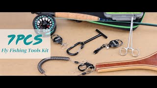 Booms Fishing FF3 7 PCS Fly Fishing Tools Kit