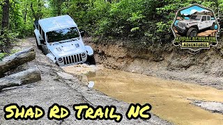 Wife’s 1st time wheeling Jeep Gladiator | Shad Rd Trail | Rich Mtn Fire Tower