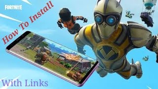 How to Install FORTNITE on your Android Devices 100% Official | LINK IN DESCRIPTION