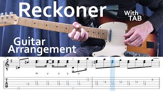 Radiohead (Reckoner | Play-Along Tab | Fingerstyle)