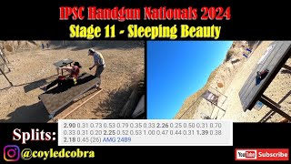 SLEEPING BEAUTY IPSC Handgun Nationals 2024 Stage 11 - CZ Shadow 2 Production #ipsc #fairytales