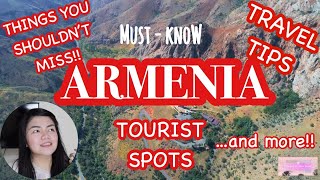 YOUR ULTIMATE GUIDE TO ARMENIA | ARMENIA TOURIST SPOTS AND TRAVEL TIPS | (NO ONE TALKS ABOUT)