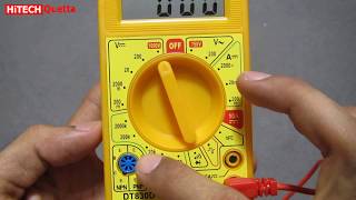 Digital Multimeter DT830D Unboxing Urdu/Hindi