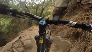 El Prieto (unedited) “fun lines” on a SS ripping down this technical single track