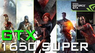 5 Games Tested - GTX 1650 Super 4gb + i5 10400f - Gameplay Benchmark 1080P High Settings