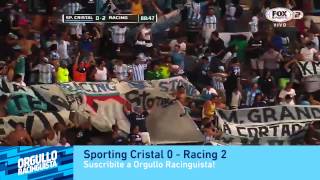 Sporting Cristal 0 vs Racing 2 - Copa Libertadores 2015 // Orgullo Racinguista