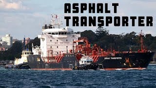 Работа на танкера Asphalt Transporter часть 2