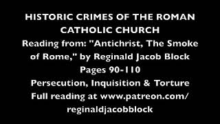 CRIMES OF THE ROMAN CATHOLIC CHURCH