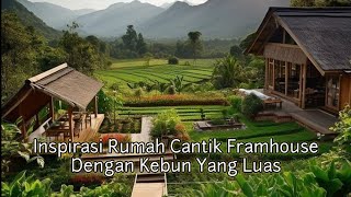 Framhouse Inspiration | Rumah Cantik Dengan Kebun Yang Luans Dan pemandangan #framhouse