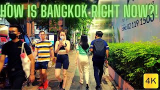 BANGKOK NIGHT WALKING | |  Silom Road [4K]