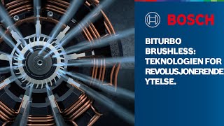 Bosch Professional BITURBO Brushless: Teknologien for revolusjonerende ytelse.