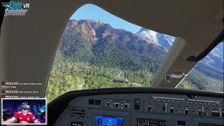 Microsoft Flight Sim 2020 (VR) - Liverpool to Cardiff, and Lukla landings (Livestream)