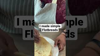 Simple flatbread recipe  #shortsvideo #youtubeshorts