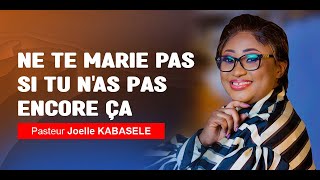 Conseil à la jeunesse | Pasteur Joelle Kabasele