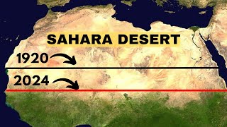 How Fast is Sahara Desert Growing