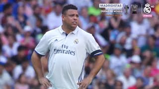 Real Madrid Legends (Ronaldo, Figo, Carlos) vs Roma 2017