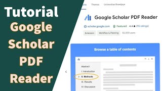 Tutorial Scholar PDF Reader