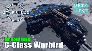 Starfield C Class Warbird starship build