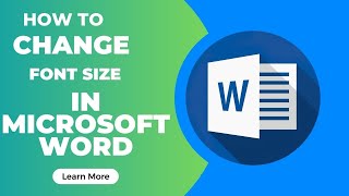 How To Change your Font Size in Microsoft Word (How To Change Font Size in Word)