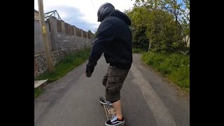 Quick ride on the Evolve GTR to test the Insta 360 X3