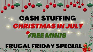 Tiny FREEBIE FRIDAY | 🎄Christmas In July | Frugal Friday Vol 57| Free Savings Challengs For You ❤️