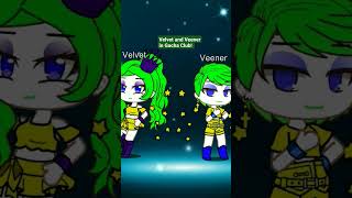 Velvet and Veener in Gacha Club #VelvetandVeener #trollsbandtogether #gachaclub