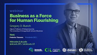 Business as a Force for Human Flourishing - Gregory D. Bunch