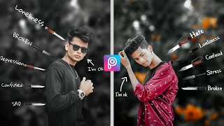 Viral Boys Problem Concept Photo Editing | Picsart Tutorial Hindi | Letest Effect Editing | RTWORLD