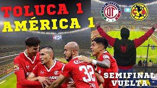 Color América vs Toluca 1-1 Semifinal Vuelta  / Toluca vence 3-2 en el global al superlíder América