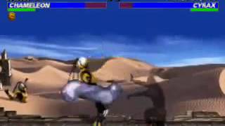 Mortal Kombat Trilogy: Chameleon Very Hard Champion Ladder part 1/2