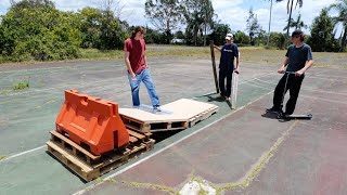 BUILDING A D.I.Y SKATEPARK #3