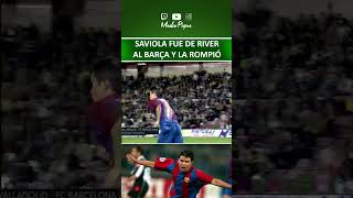 SAVIOLA FUE DE RIVER AL BARÇA Y LA ROMPIÓ #futbolargentino #barcelona #river #saviola #barça