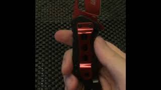 5.75" MTECH USA TACTICAL COMPACT MINI BOTTLE OPENER RED POCKET KNIFE