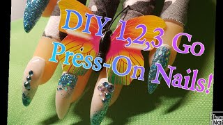 DIY 1, 2, 3 Press On Nail Tips, That Last! 😱 #nailtipsthatlast