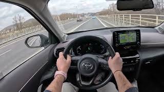 2023 Toyota Yaris Cross 1 5 HYBRID 116HP  0 100  POV Test Drive #1611