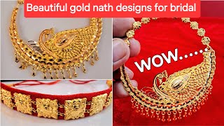 Pahari Nath designs and guluband designs with price2024 #bridal nath gold #garwhali nath pahadi nath