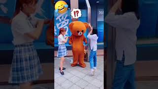 Funny Video l Funny Bear 🐻😂 P1721 #Shorts