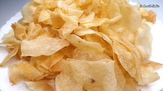 Instant Potato Chips// ना उबालना ना सुखाना मिनटों में बनाएं आलू के चिप्स//Cook with Sabia